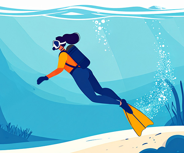 シュノーケリング